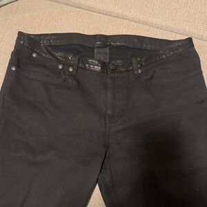 Givenchy Men's Sleek Black Skinny Jeans